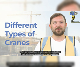 Different Types Of Cranes Used In Construction