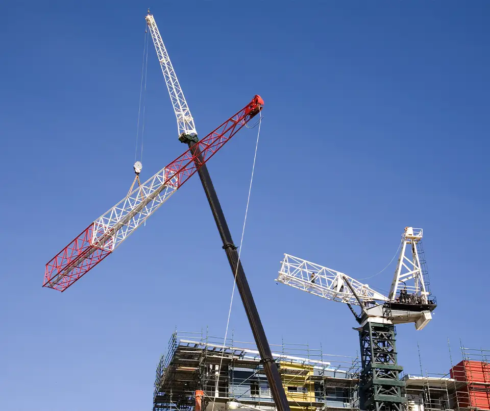 How Tower Cranes Are Built And Moved