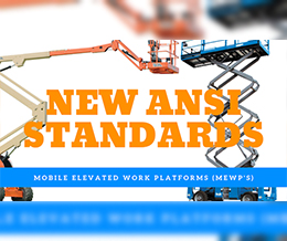 Mobile Elevated Work Platforms (MEWP's)