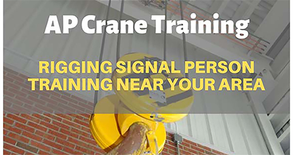 Rigging Signal Person Training Near your Area