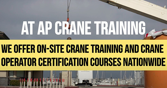 Onsite Crane training